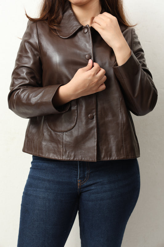 Cherry Melt Leather jacket