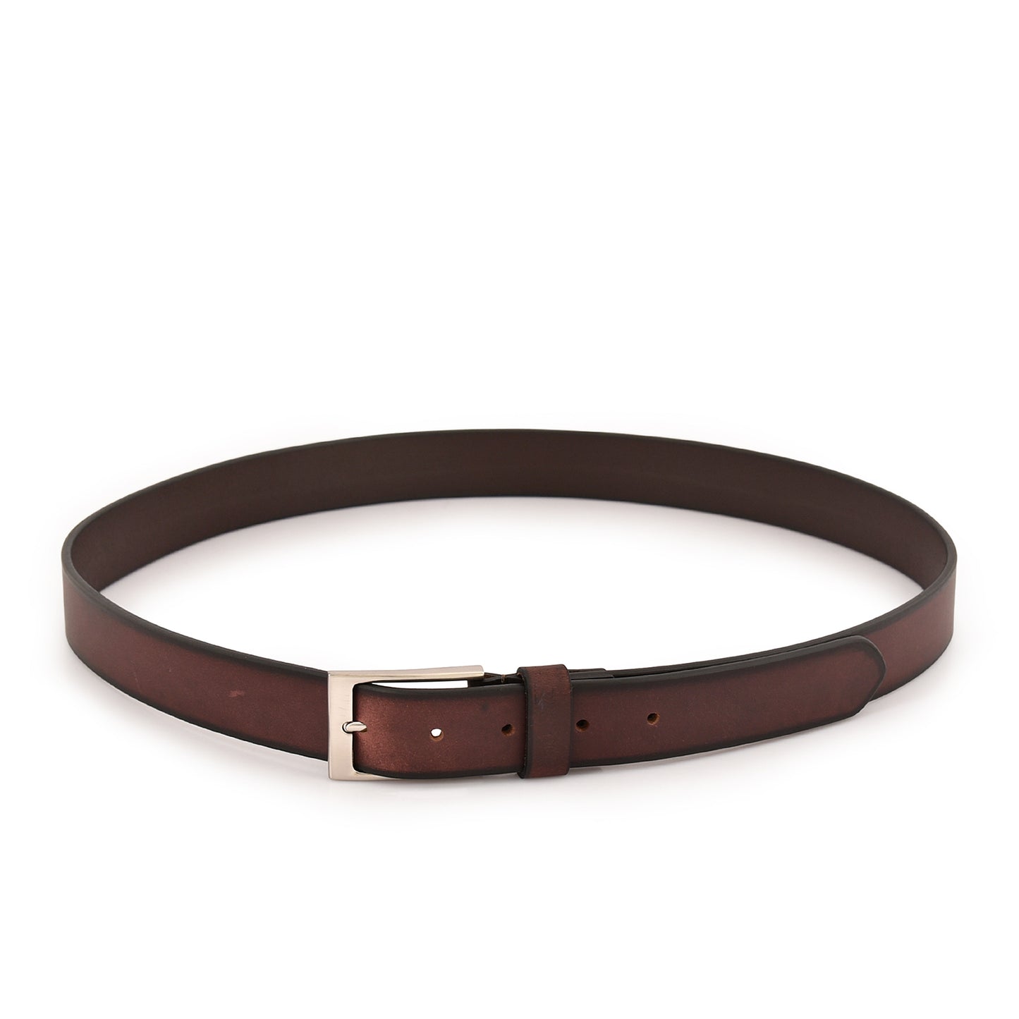 Forever Classic Leather Belt - Coffee stich