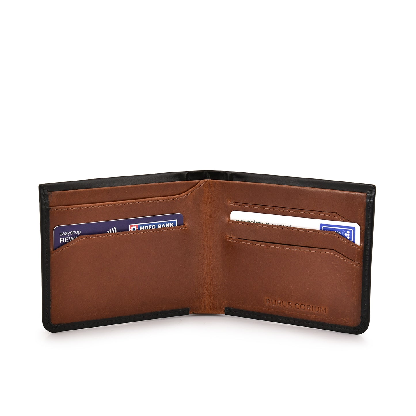 Corium Edge Leather Wallet - Teakwood Tan