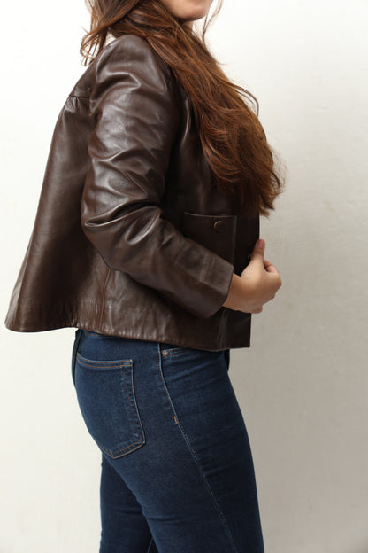 Cherry Melt Leather jacket