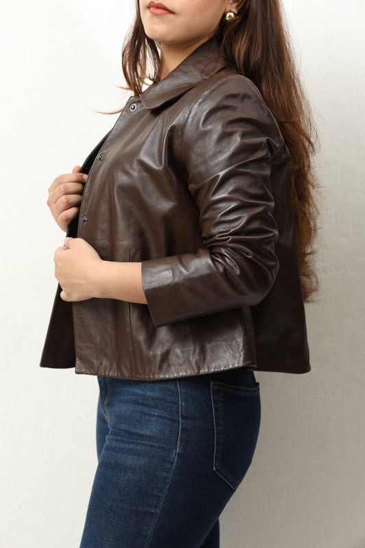 Cherry Melt Leather jacket