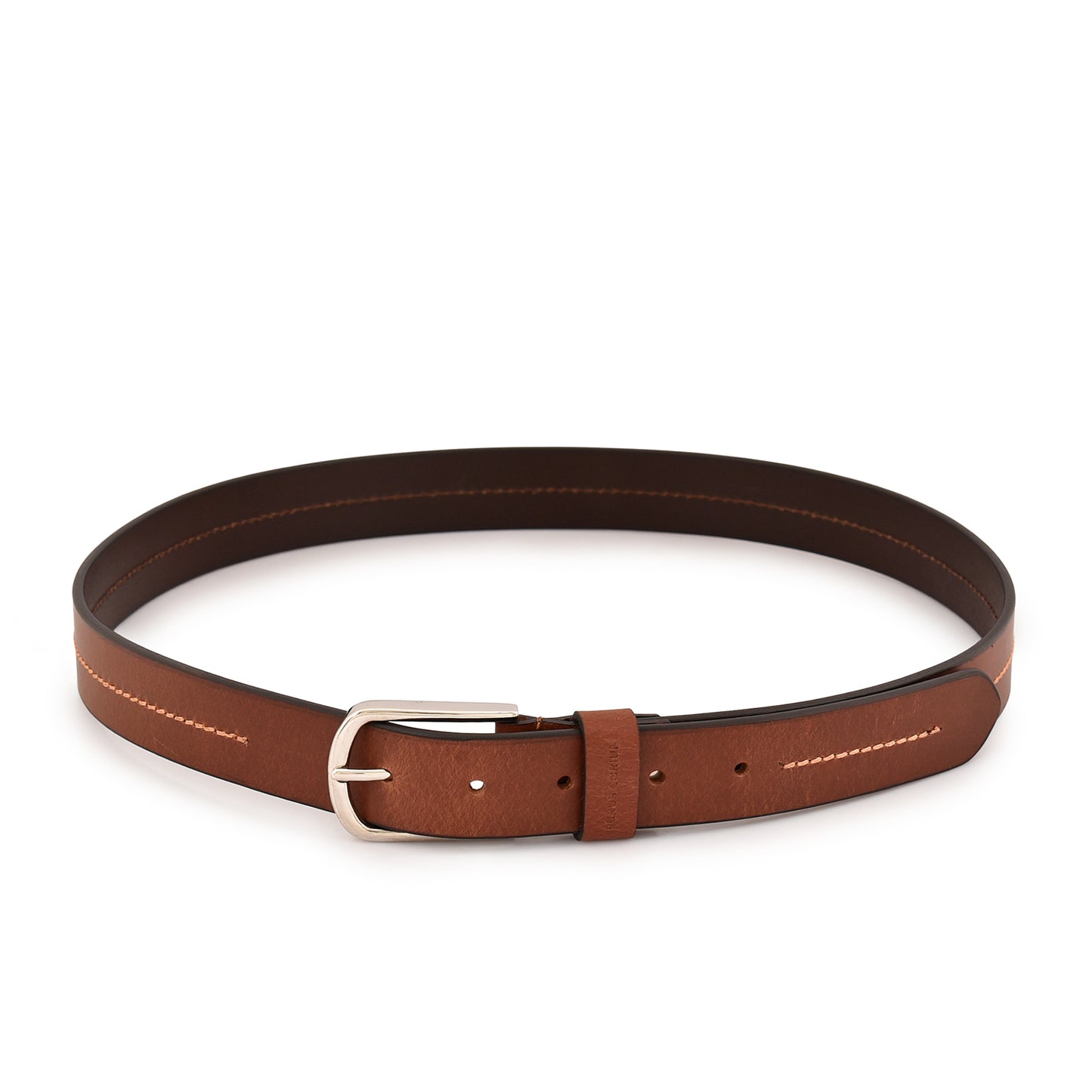 Forever Classic Leather Belt - Tan stich