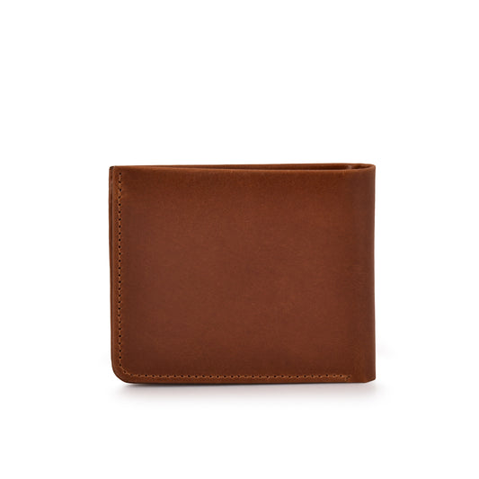 Corium Edge Leather Wallet - Moon White