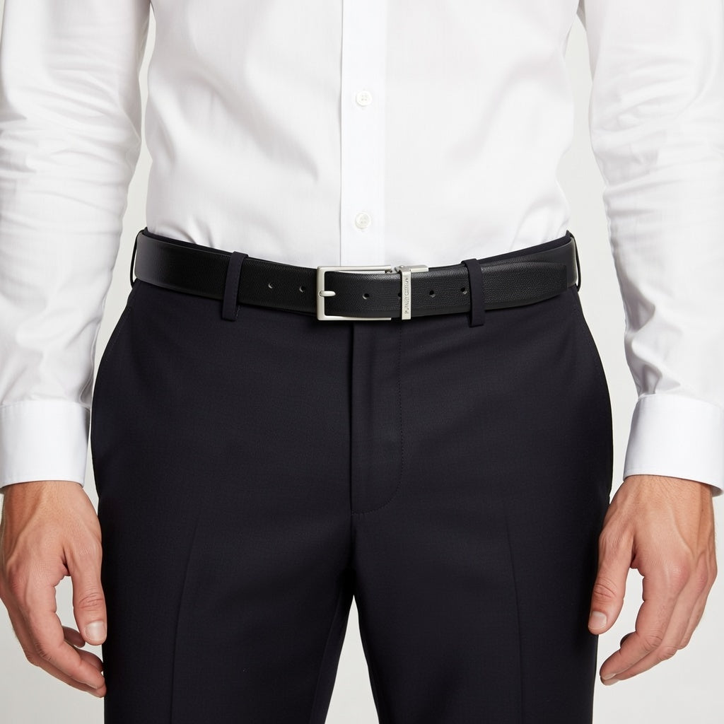 Purus Reversible Leather Belt - Printed