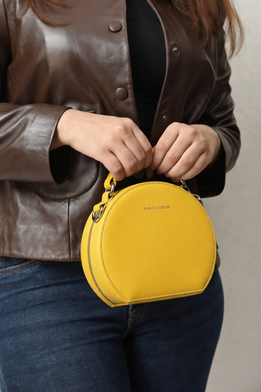 Sling Bag - yellow moon